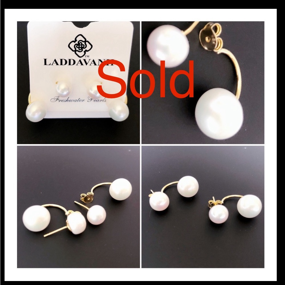 Genuine Freshwater Pearl Earrings